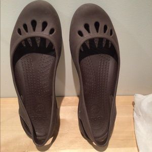 Brown Sling back CROCS